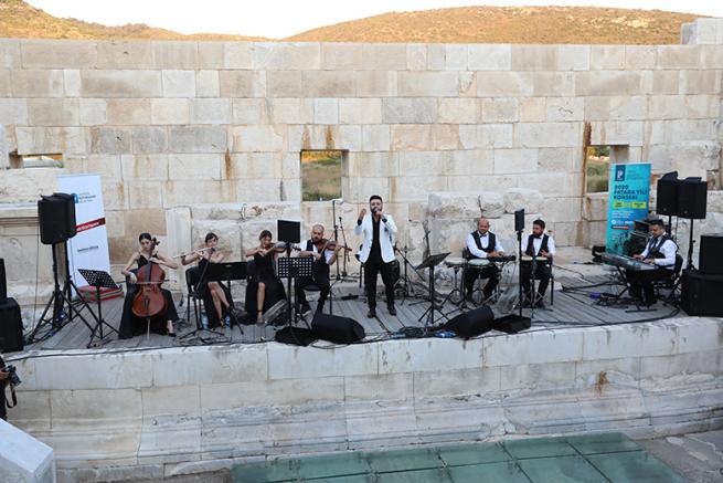 Patara’da tarih  sanatla buluştu