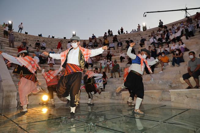 Patara’da tarih  sanatla buluştu