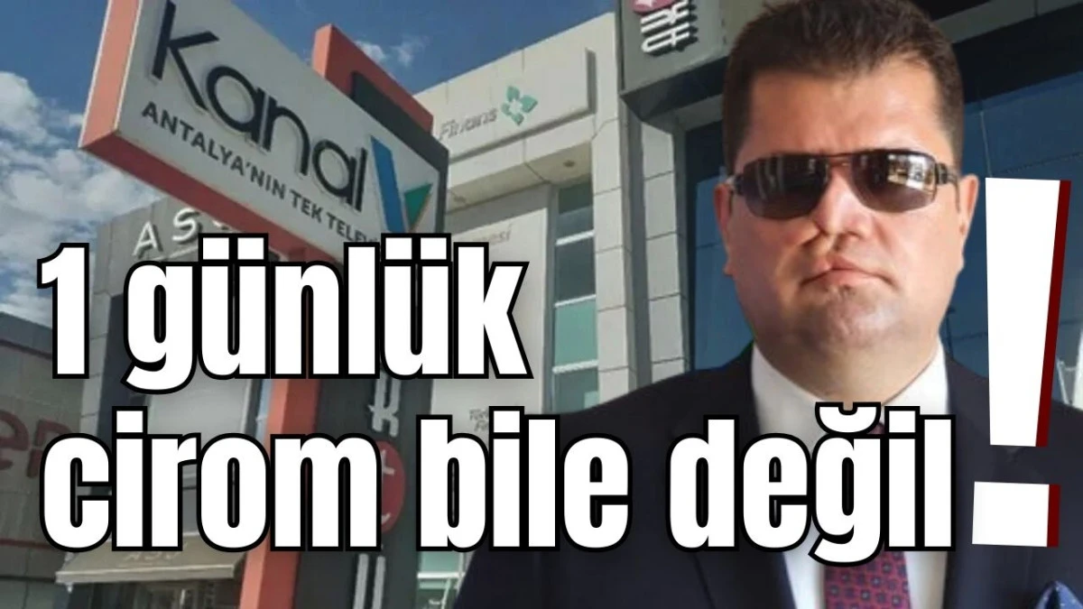 1 g&uuml;nl&uuml;k cirom bile değil! 