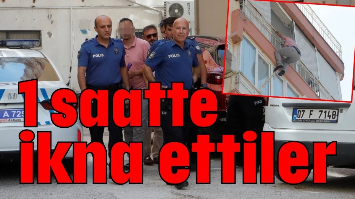 1 saatte ikna ettiler  