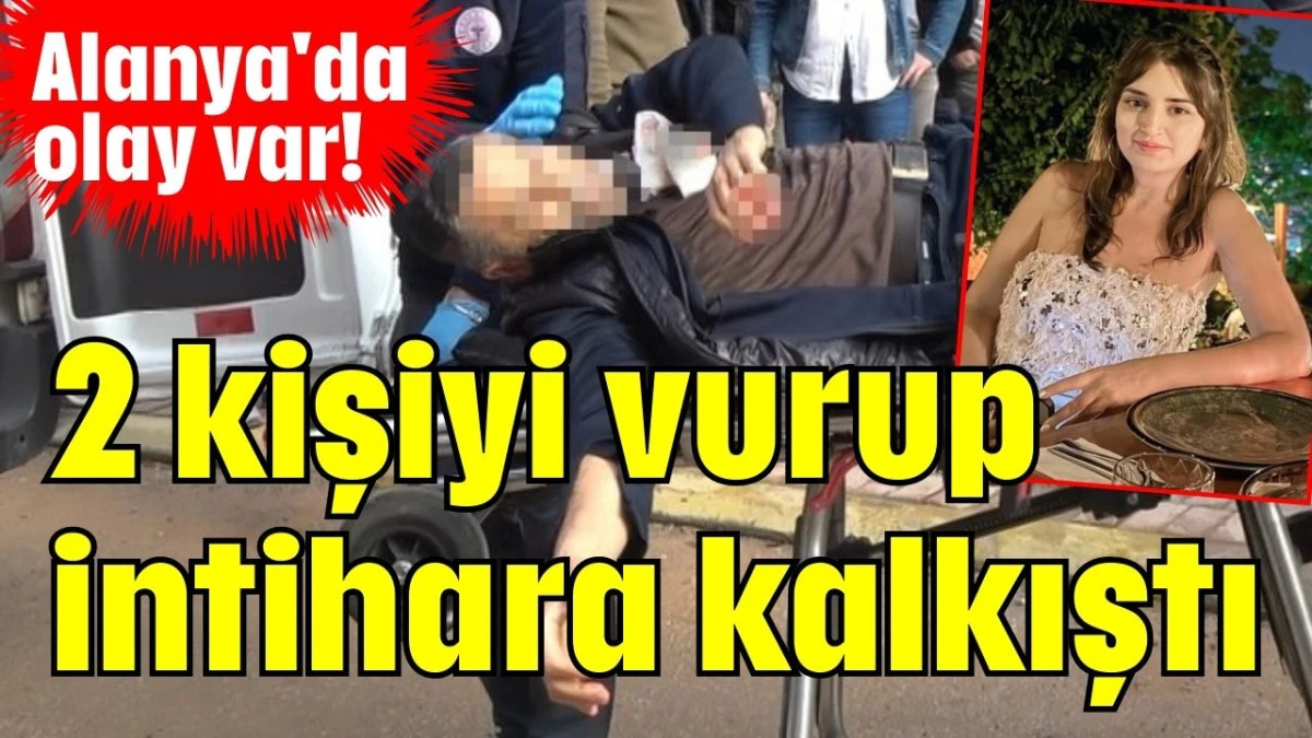 2 kişiyi vurup intihara kalkıştı 