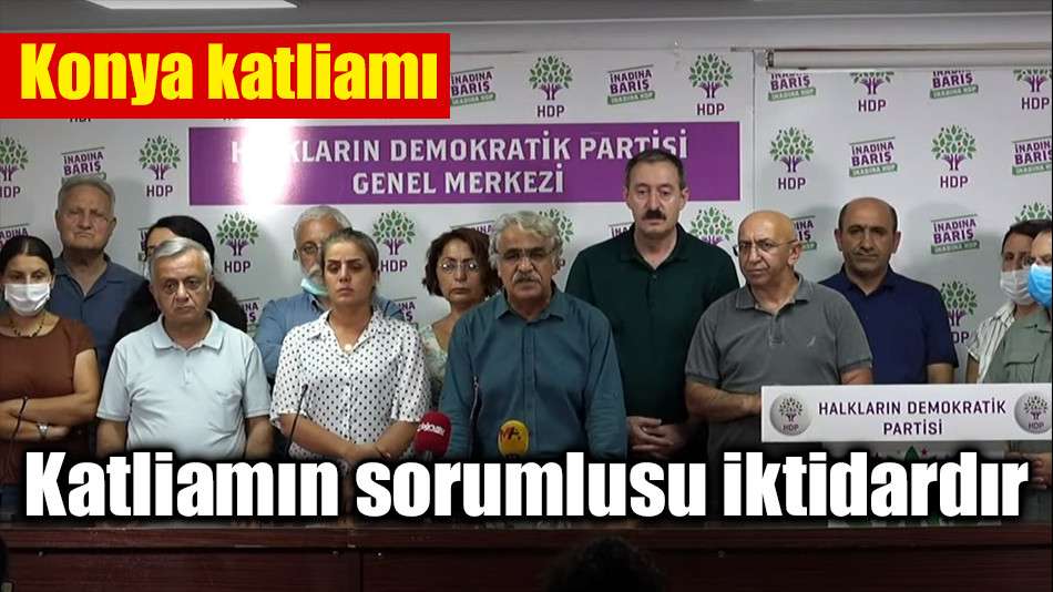 Katliamın sorumlusu iktidardır