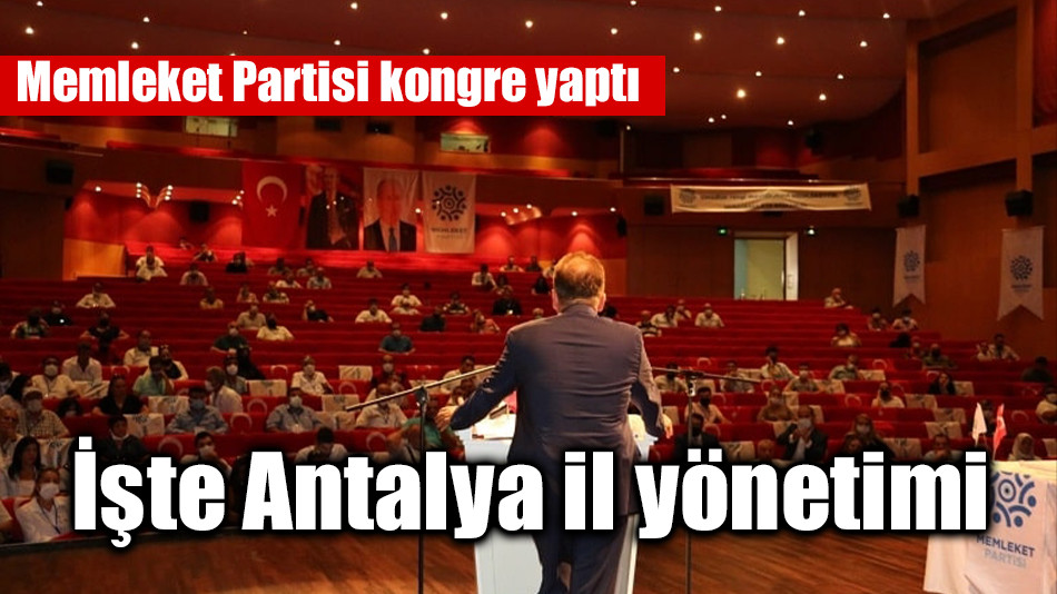 İşte Antalya il yönetimi