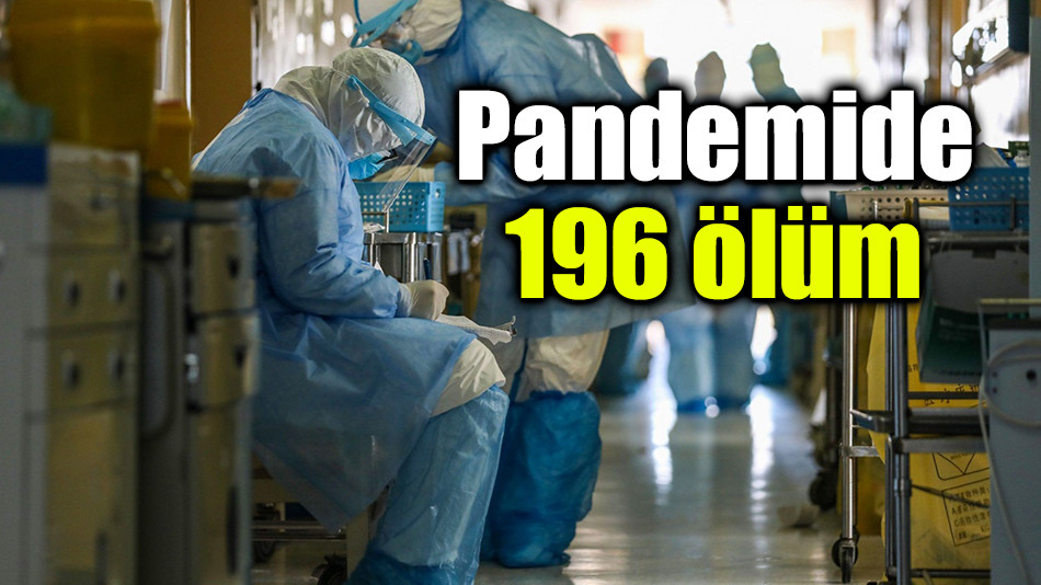 Pandemide 196 ölüm