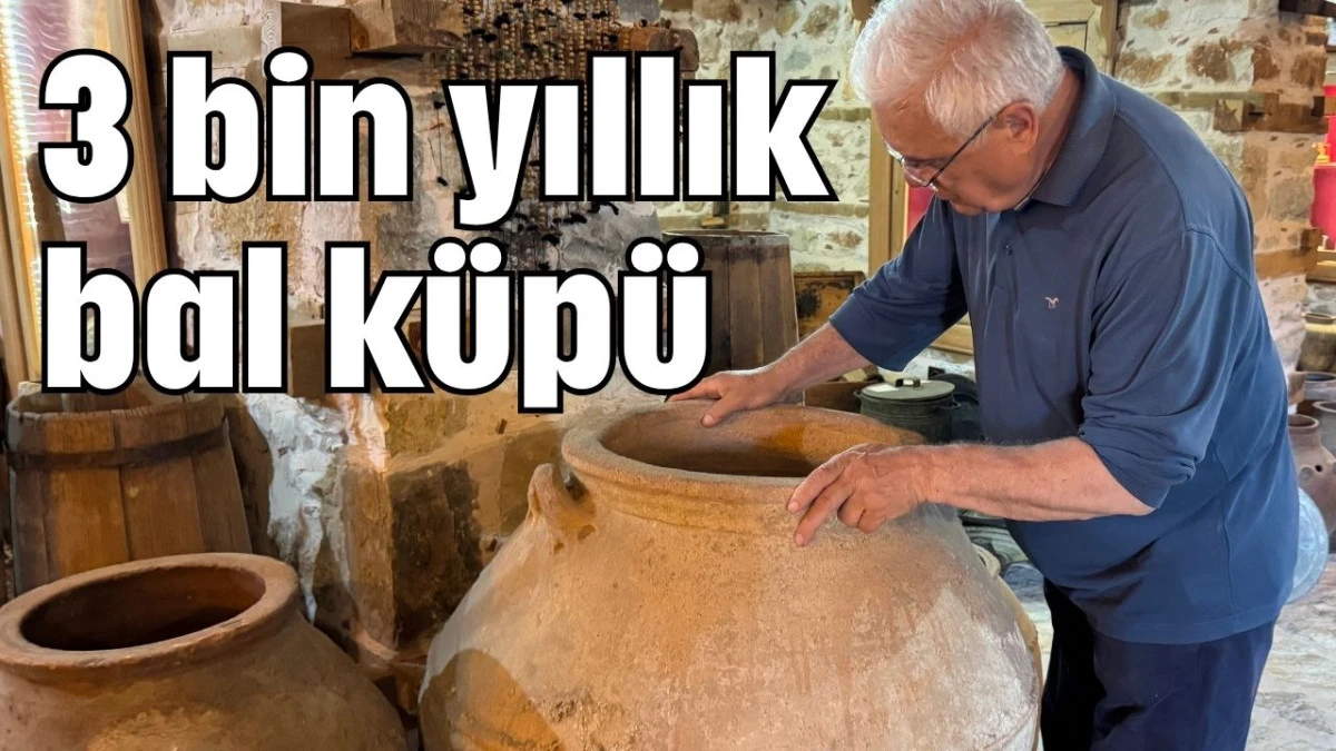 3 bin yıllık bal küpü 