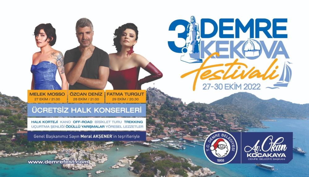3. Demre Kekova Festivali