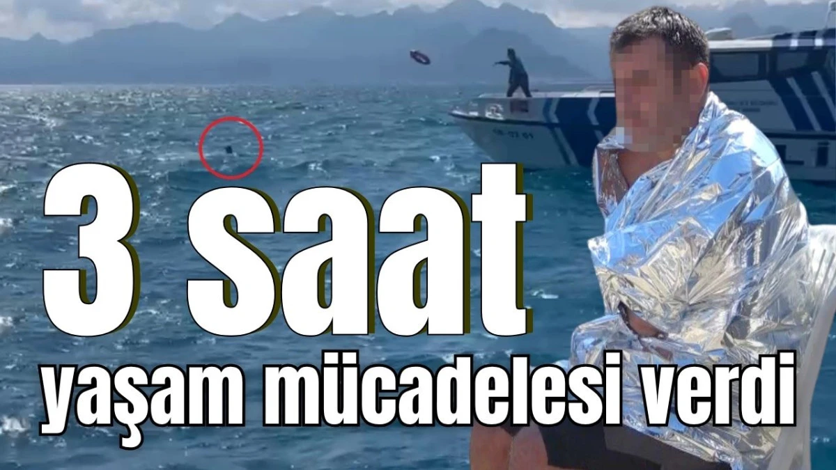 3 saat yaşam m&uuml;cadelesi verdi 