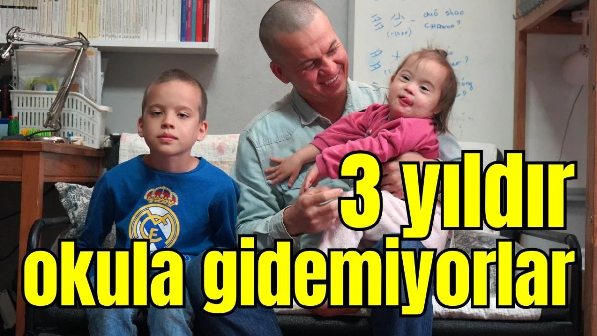 3 yıldır okula gidemiyorlar 