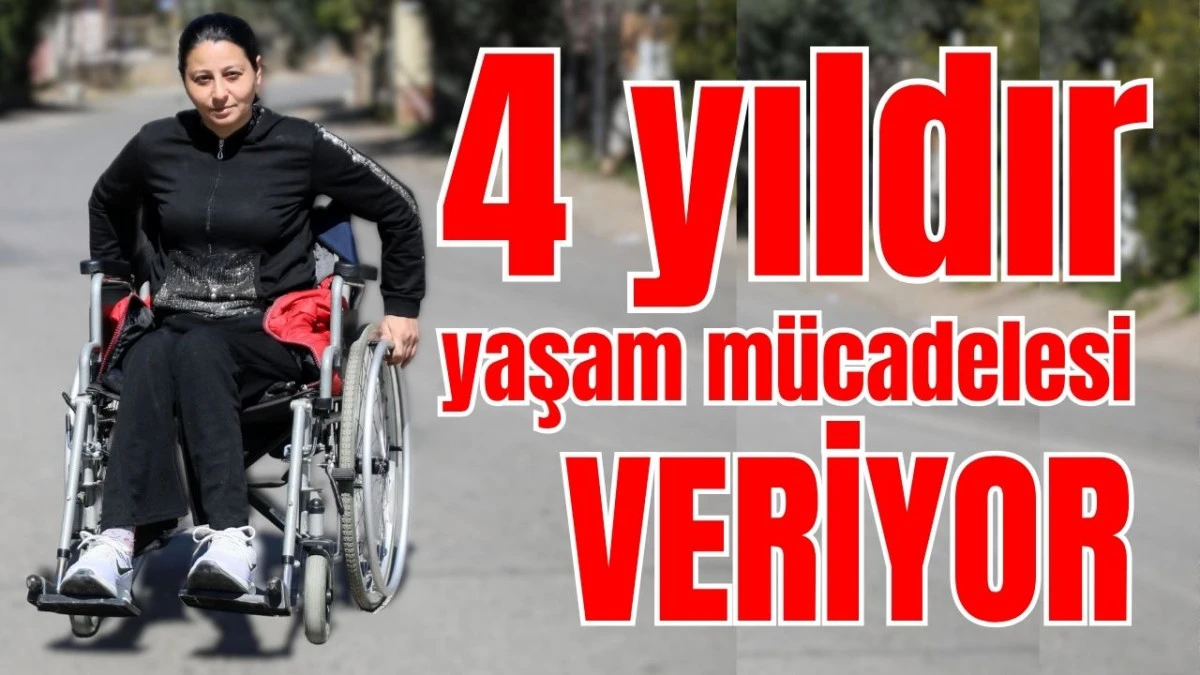 4 yıldır yaşam m&uuml;cadelesi veriyor