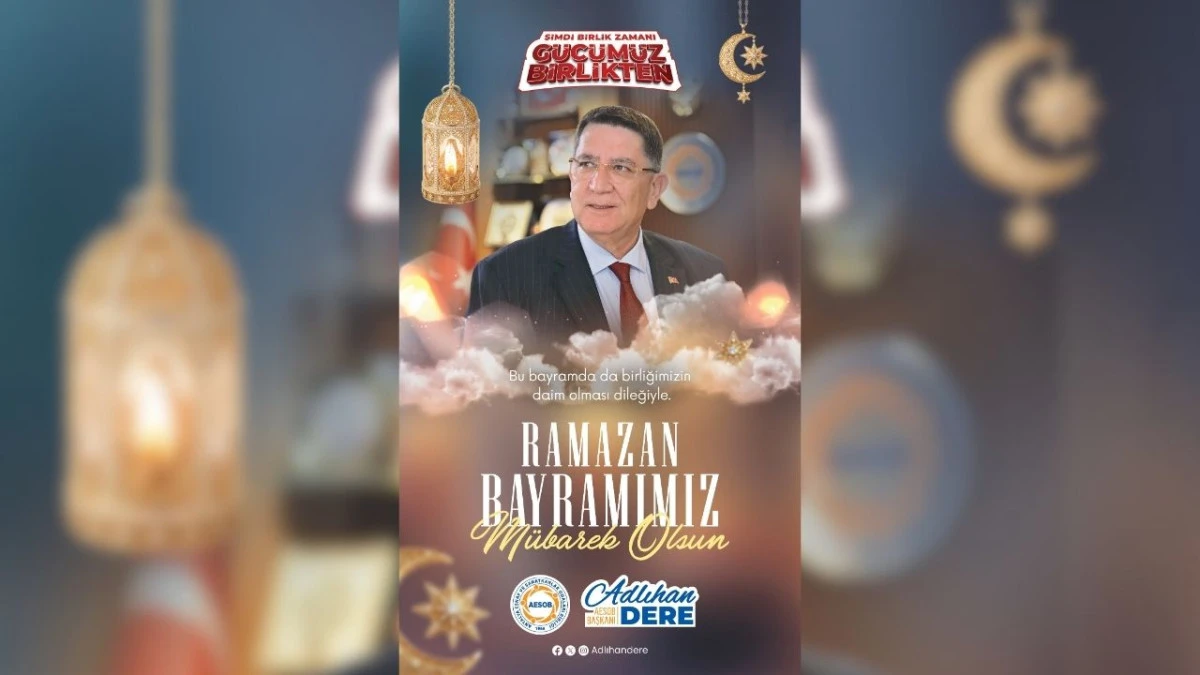 Adlıhan Dere- Antalya Esnaf ve Sanatkarlar Odaları Birliği Başkanı 