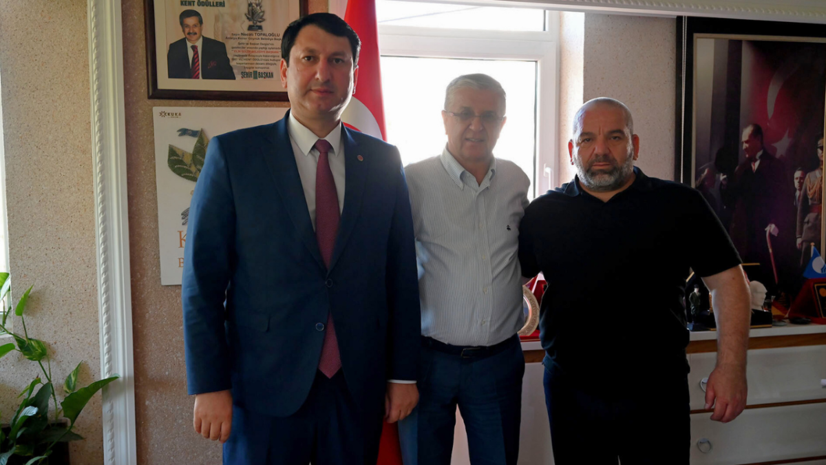 Ahıska Türklerinden Topaloğlu'na ziyaret 