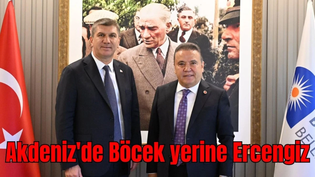 Akdeniz'de B&ouml;cek yerine Ercengiz