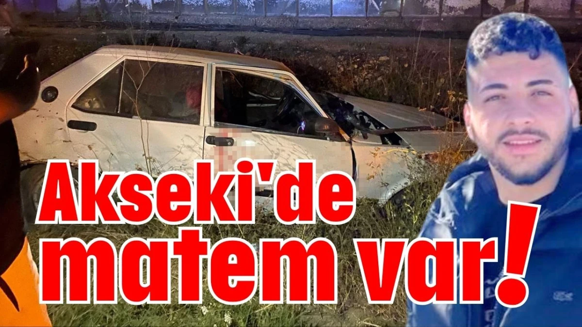 Akseki'de matem var!    