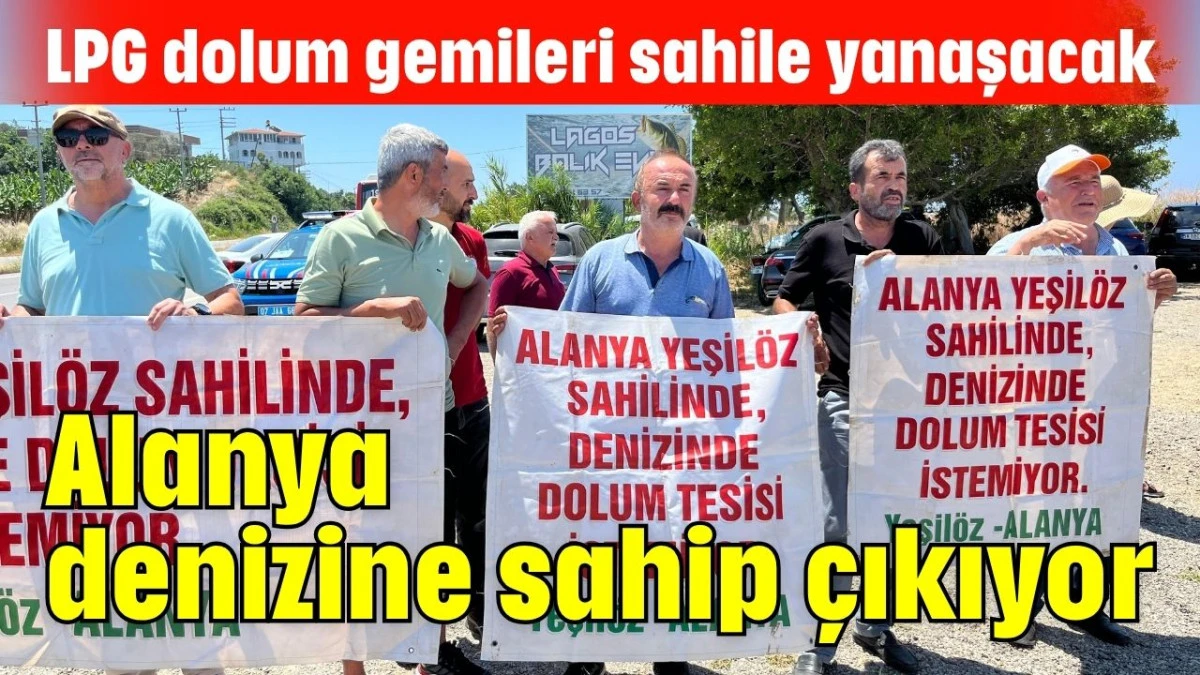Alanya denizine sahip çıkıyor   