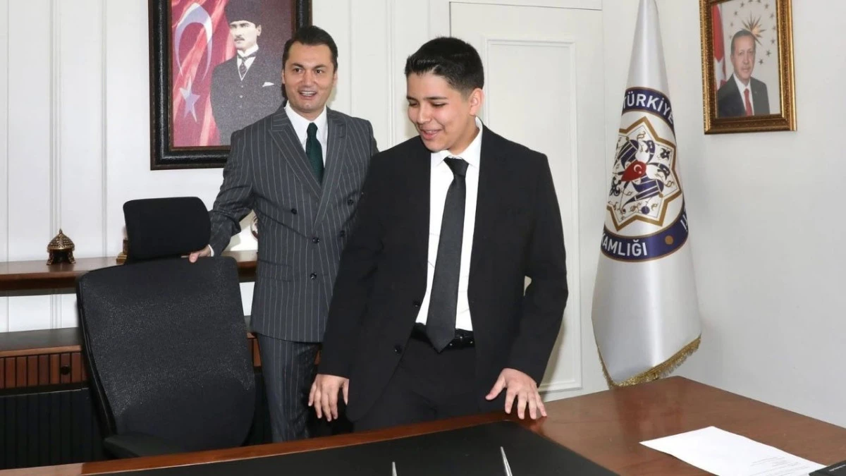 Alanya&rsquo;da 23 Nisan&rsquo;da anlamlı devir