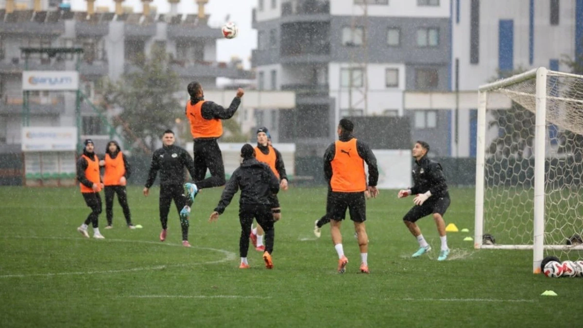 Alanyaspor&rsquo;da Konyaspor ma&ccedil;ı &ouml;ncesi son antrenman