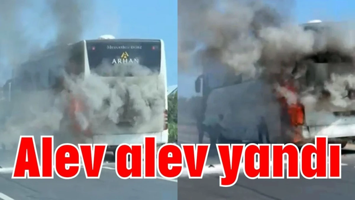 Alev alev yandı