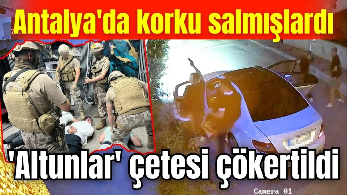 'Altunlar' &ccedil;etesi &ccedil;&ouml;kertildi
