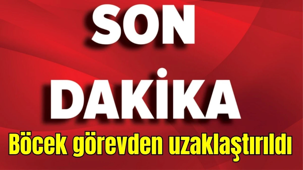 An9talya Büyükşehir Belediye Başkanı Muhittin Böcek görevden uzaklaştırıldı