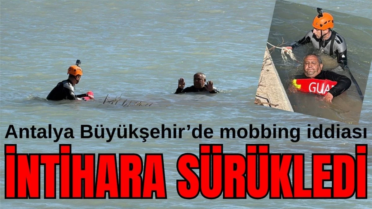 Antalya B&uuml;y&uuml;kşehir Belediyesi'nde mobbing iddiası intihara s&uuml;r&uuml;kledi