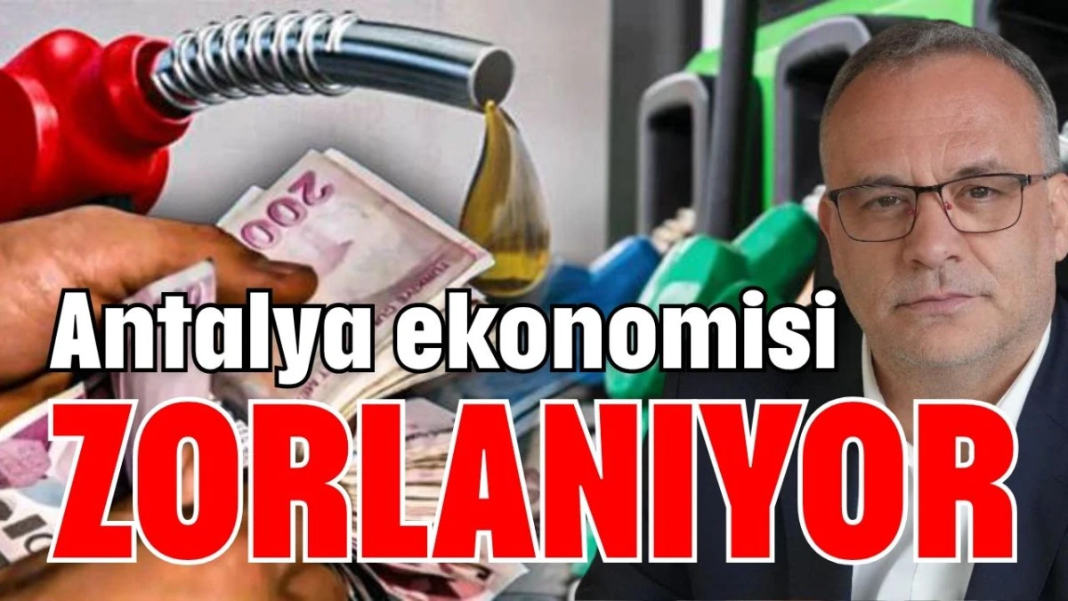 Antalya ekonomisi zorlanıyor 