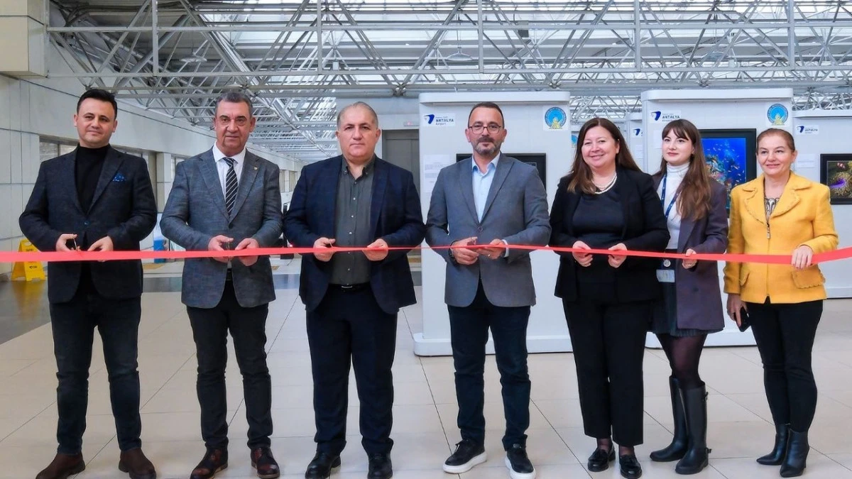 Antalya Havalimanı&rsquo;nda sualtı fotoğraf sergisi