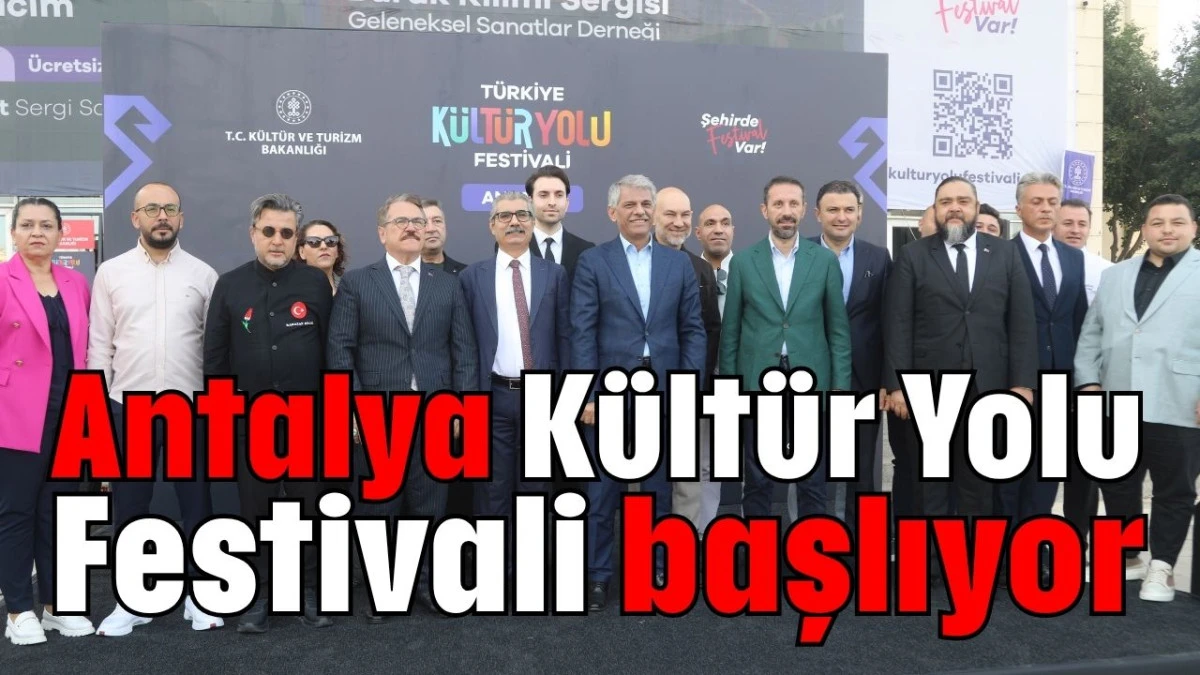 Antalya Kültür Yolu Festivali başlıyor
