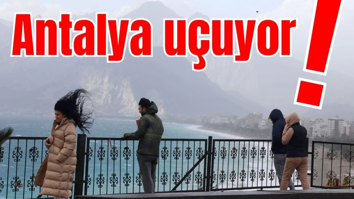 Antalya u&ccedil;uyor!