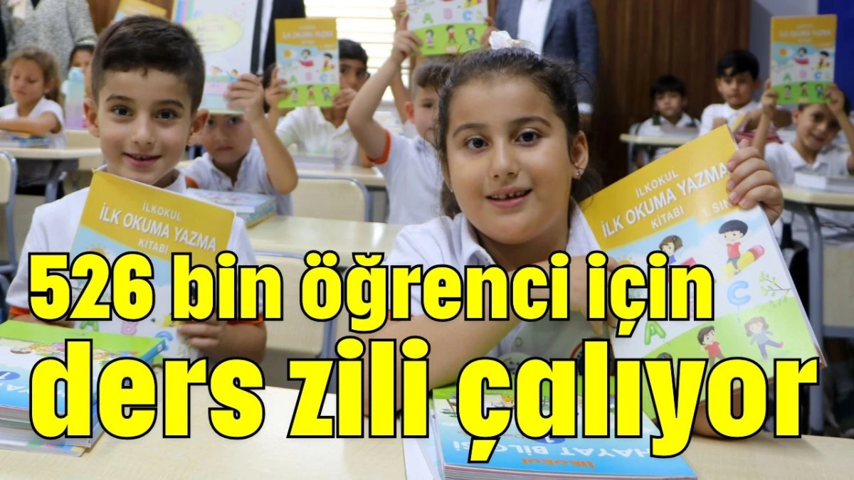 Antalya’da 526 bin öğrenci için ders zili çalıyor  