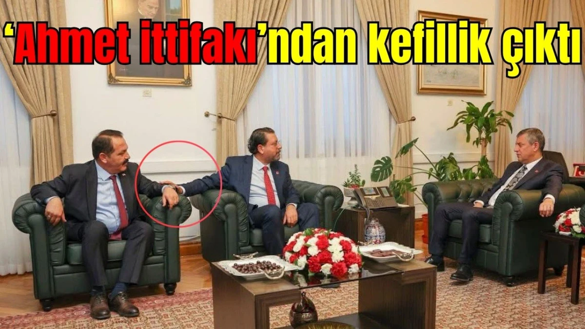 Antalya'da 'Ahmet ittifakı' kurdular, Ankara'da kefil oldular