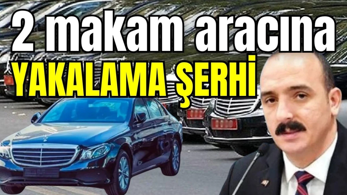 Antalya'da Başkan Kotan'ın 2 makam aracına yakalama şerhi