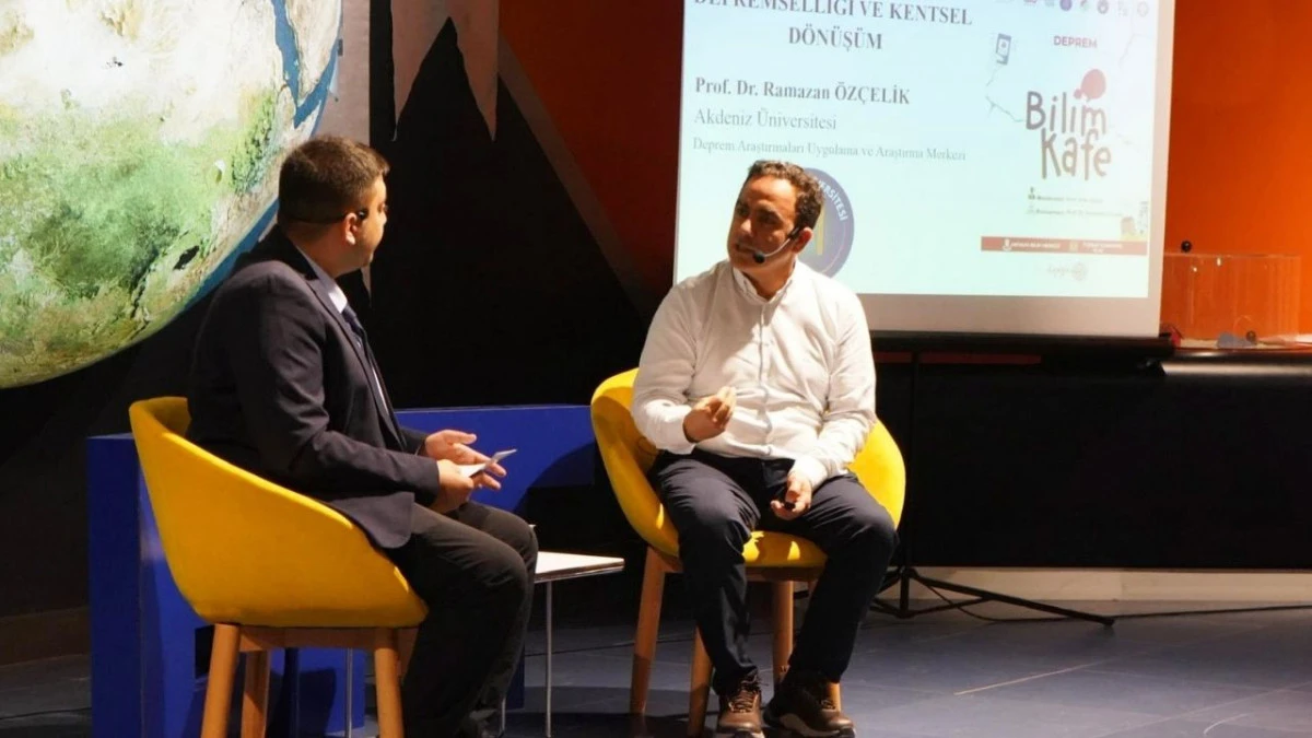 Antalya&rsquo;da deprem farkındalığı etkinliği