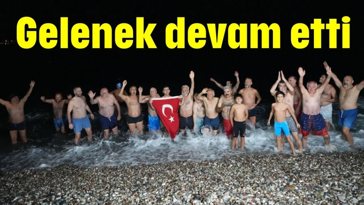 Antalya&rsquo;da gelenek devam etti 