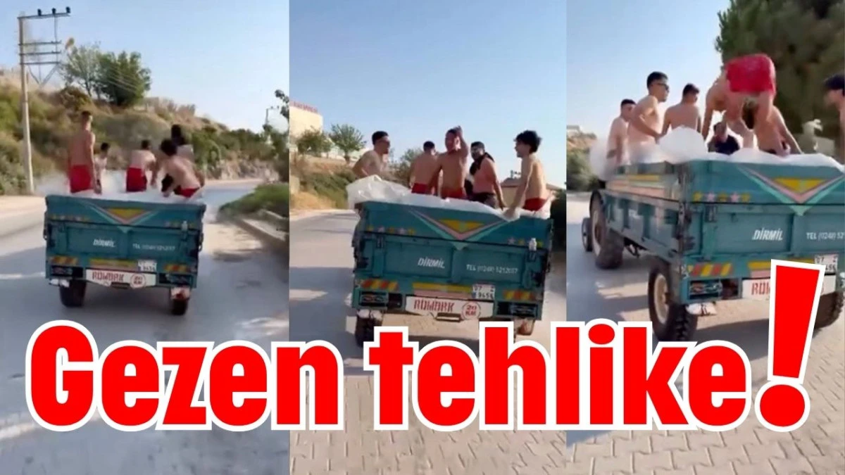 Antalya'da gezen tehlike!  