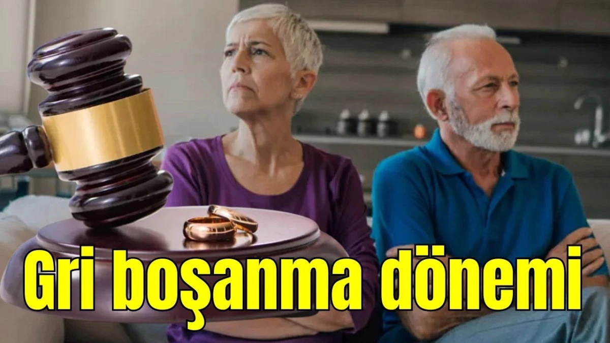 Antalya'da gri boşanma d&ouml;nemi