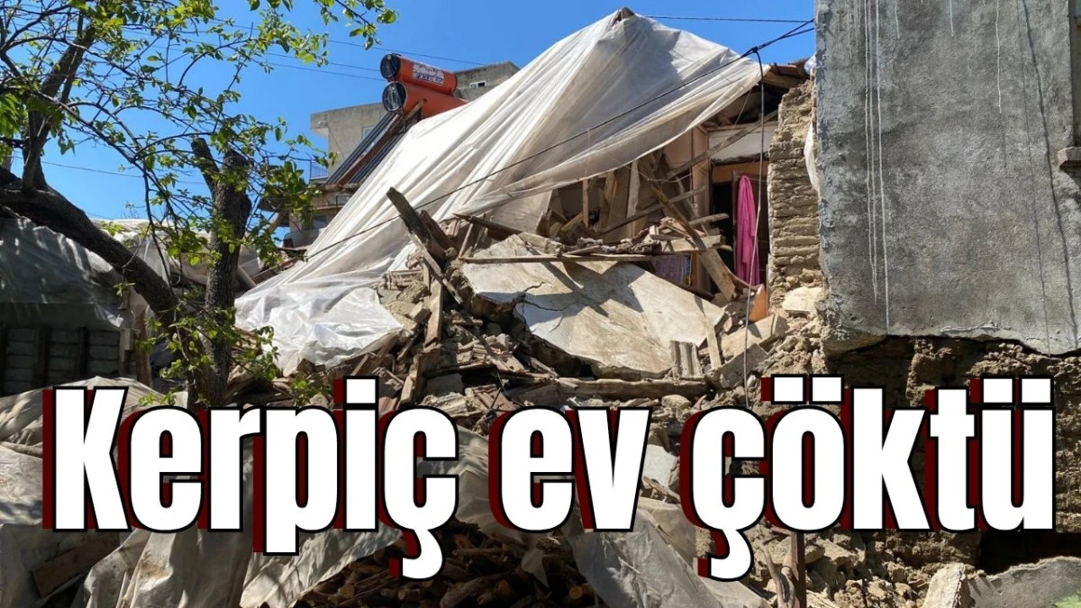 Antalya&rsquo;da kerpi&ccedil; ev &ccedil;&ouml;kt&uuml;