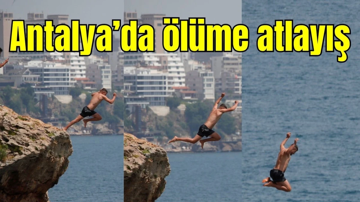 Antalya'da ölüme atlayış