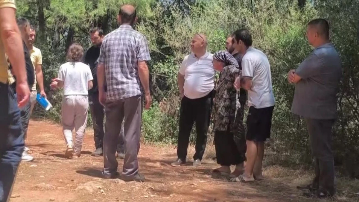 Antalya'da ormanlık alanda acı son