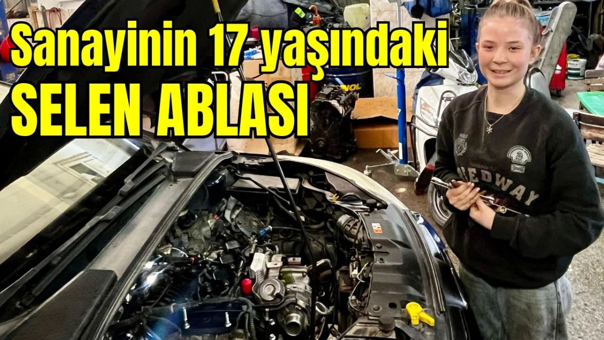 Antalya'da sanayinin 17 yaşındaki Selen ablası