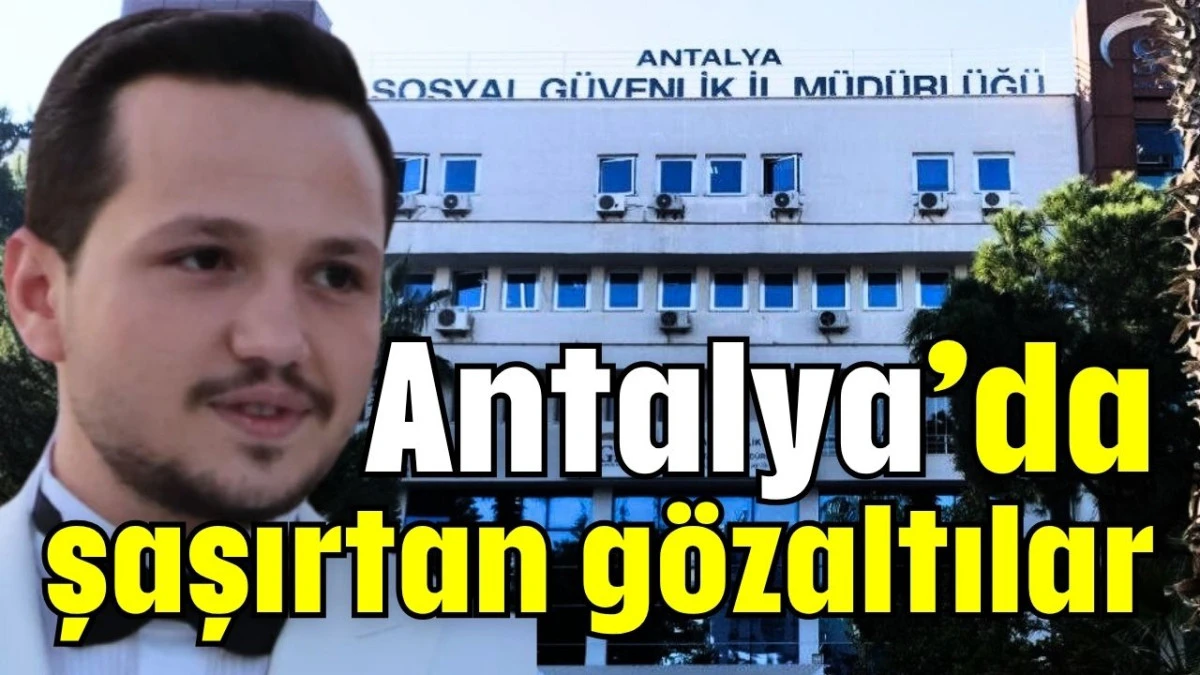 Antalya&rsquo;da şaşırtan g&ouml;zaltılar