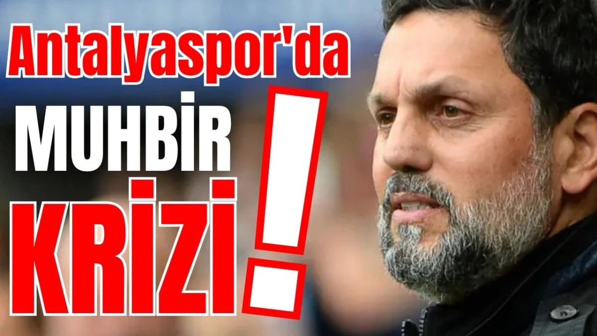 Antalyaspor'da muhbir krizi!