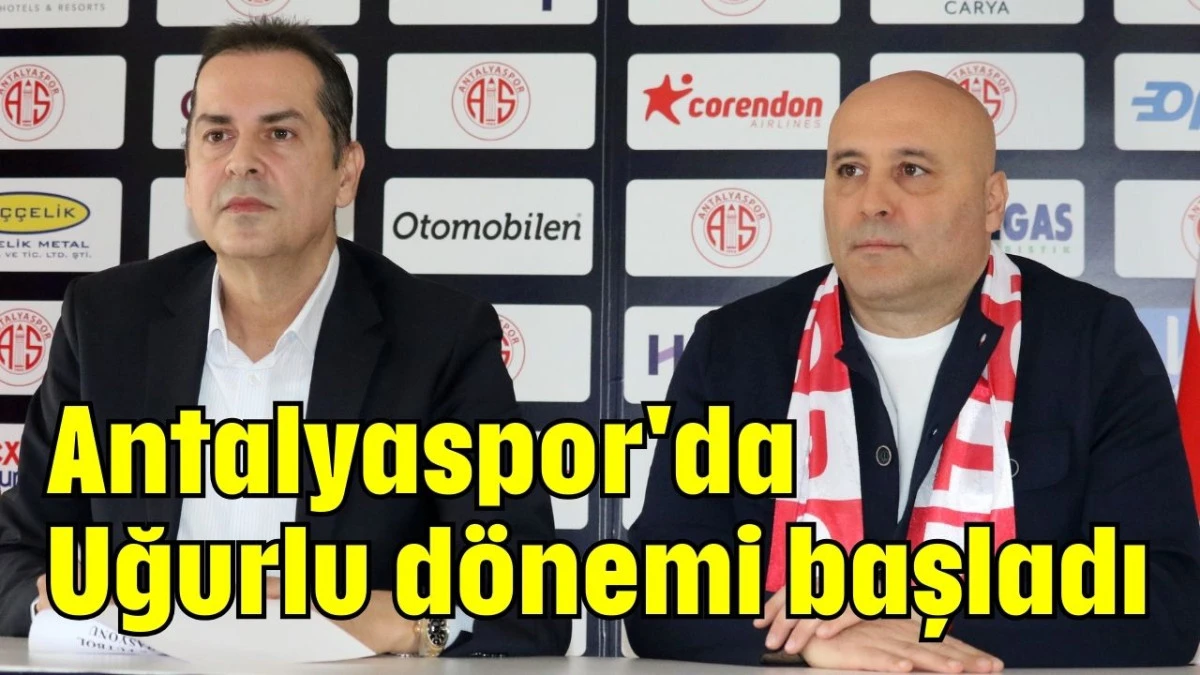 Antalyaspor'da Uğurlu d&ouml;nemi başladı 