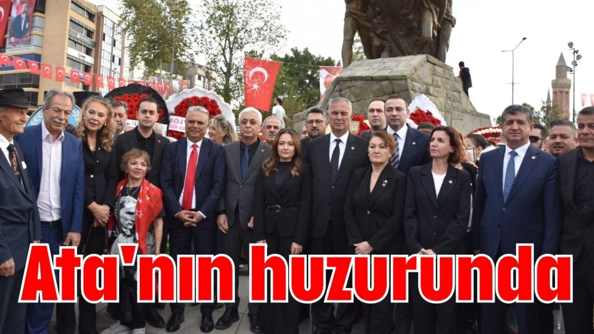 Ata'nın huzurunda  