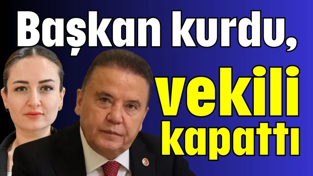 Başkan kurdu, vekili kapattı