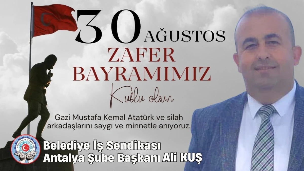 Belediye İş Sendikası Antalya Şube Başkanı Ali Kuş 