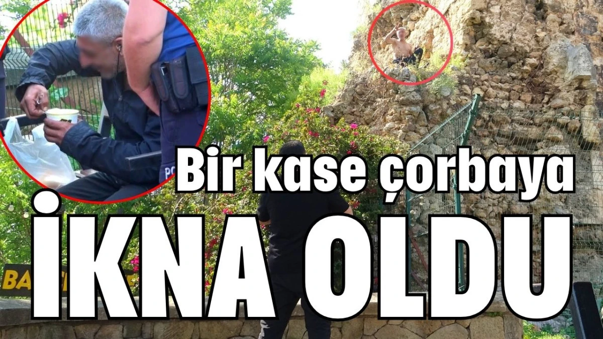 Bir kase &ccedil;orbaya ikna oldu 