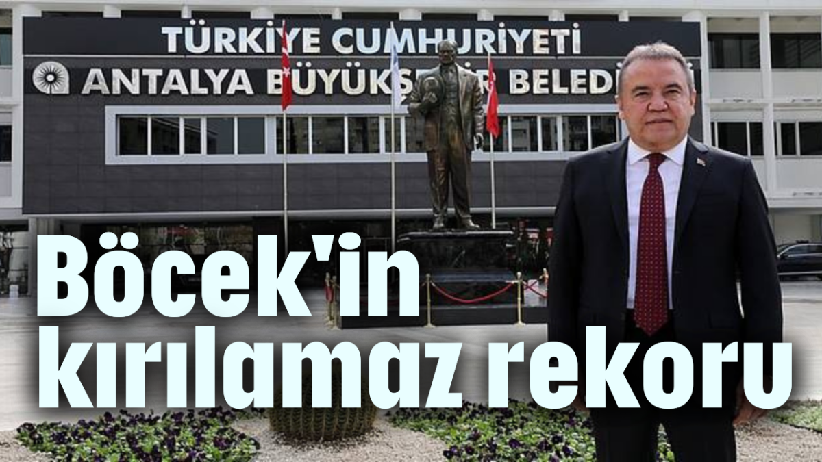 Böcek'in kırılamaz rekoru 