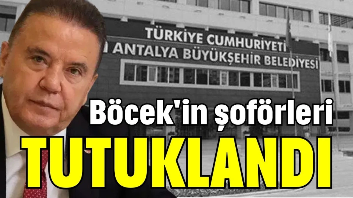 B&ouml;cek'in şof&ouml;rleri tutuklandı