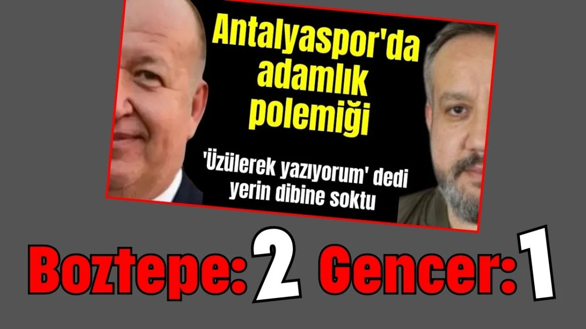 Boztepe: 2 Gencer:1   
