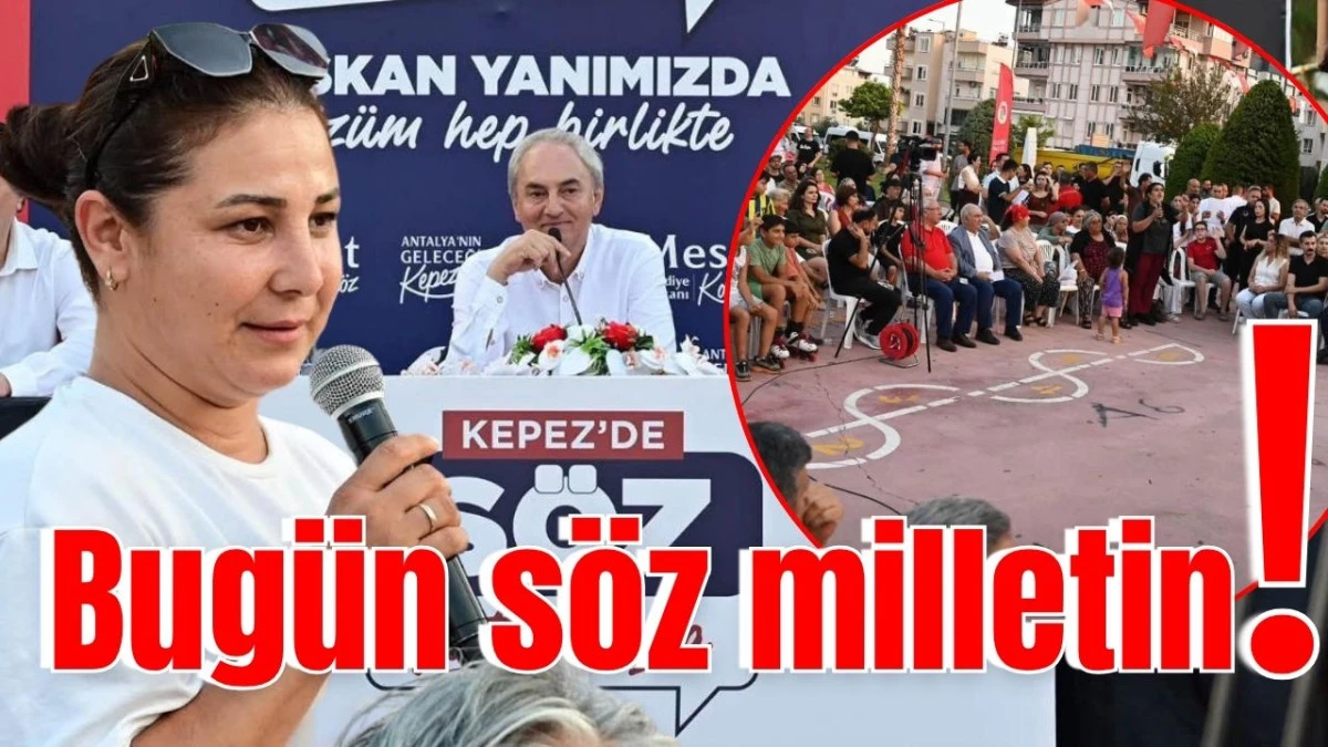 Bug&uuml;n s&ouml;z milletin! 
